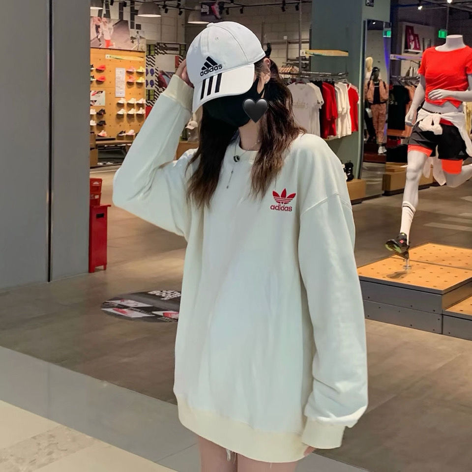 Áo Hoodie Adidas Tay Dài Thời Trang Cao Cấp Cho Nữ