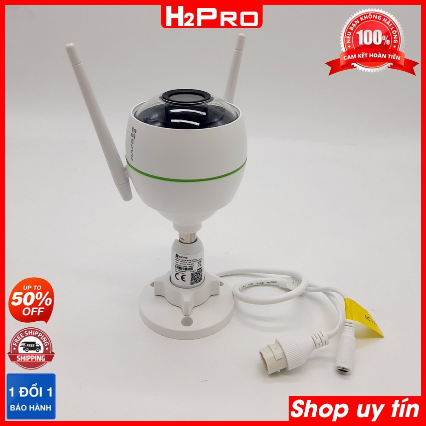 Camera an ninh ngoài trời không dây ezviz C3WN 2MP H2Pro, camera an ninh gia đình siêu nét, nhỏ gọn