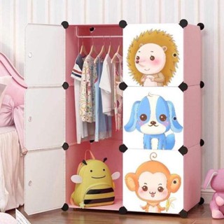 [TỦ NHỰA CHO BÉ Size 37x37cm] TỦ NHỰA LẮP GHÉP ĐA NĂNG CHO BÉ. Tặng kèm 1 treo quần áo. Sản phẩm bán chạy nhất