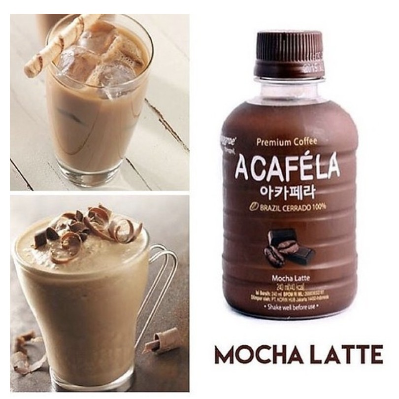 [HÀNG CÔNG TY] Cà phê đóng chai Acaféla 240ml