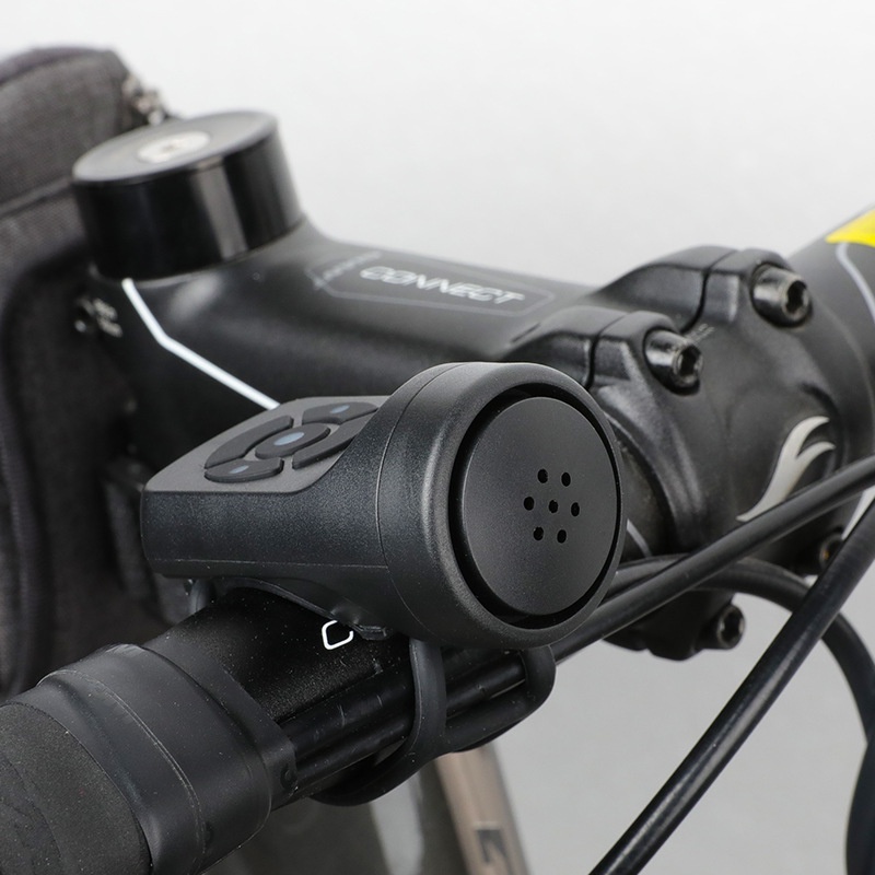 Còi Xe Đạp Điện Tử 4 Chế Độ Chống Mưa Chống Thấm Nước Sạc USB 120dB Dễ Lắp Đặt Dành Cho Xe Đạp