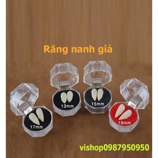 RĂNG NANH GIẢ RĂNG KHỂNH TẶNG KÈM KEO GẮN TRỊ GIÁ 50K MS8395  bán rùi nghỉ