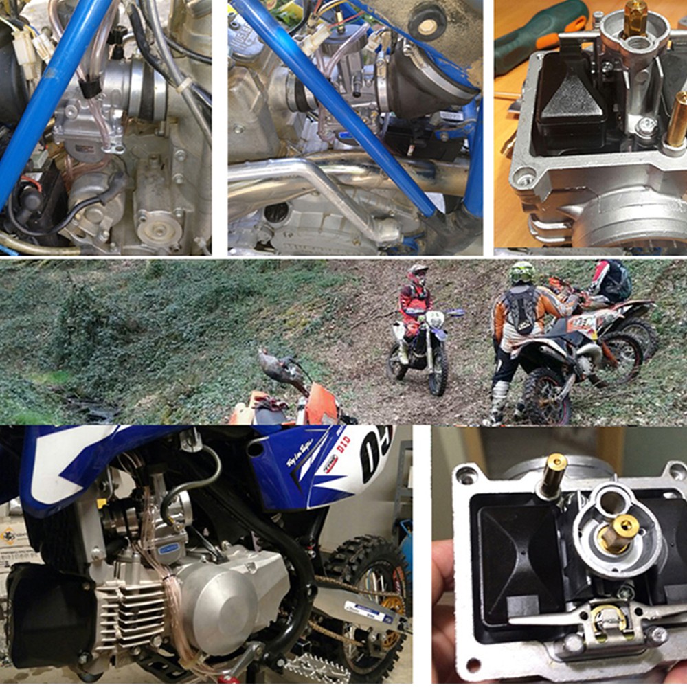 ZSDTRP Motorcycle KEIHIN PWK Carburetor 33 34 35 36 38 40 42mm Racing Parts Scooters Dirt Bike ATV with Power Jet Used 250cc