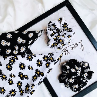 Dây Cột Tóc Vải Scrunchies Lụa (ĐỦ MÀU)