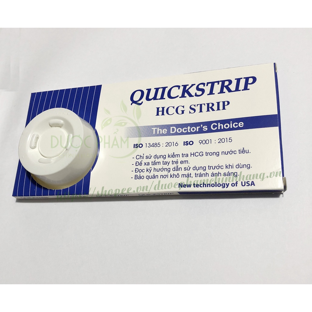 Hộp lớn 24 Que thử thai  QuickSTrip cho kết quả nhanh chóng, chính xác