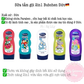 Sữa tắm goi buchen Đức