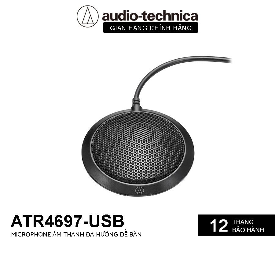 [Mã ELHACE giảm 4% đơn 300K] Microphone Audio-technica ATH-ATR4697-USB - Hàng Chính Hãng