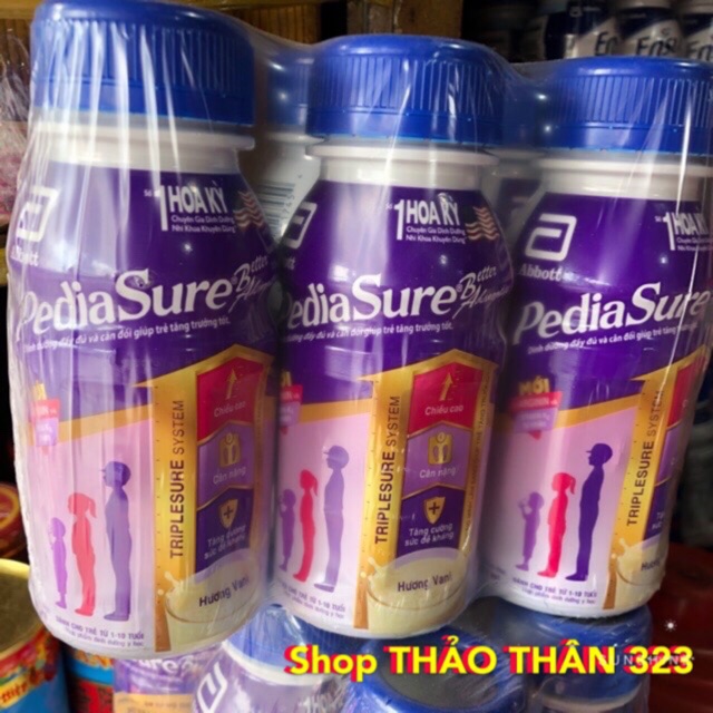 Sữa PediaSure Pha Sẵn 237ml- CAM KẾT 100% HÀNH CHÍNH HÃNG