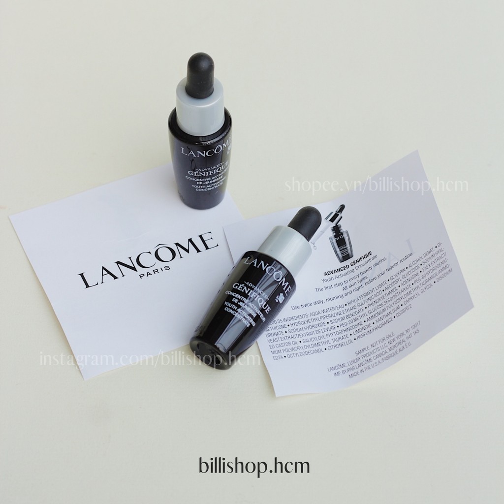 Sample 1ML, 7ML - Tinh chất dưỡng da Lancome ADVANCED GENIFIQUE