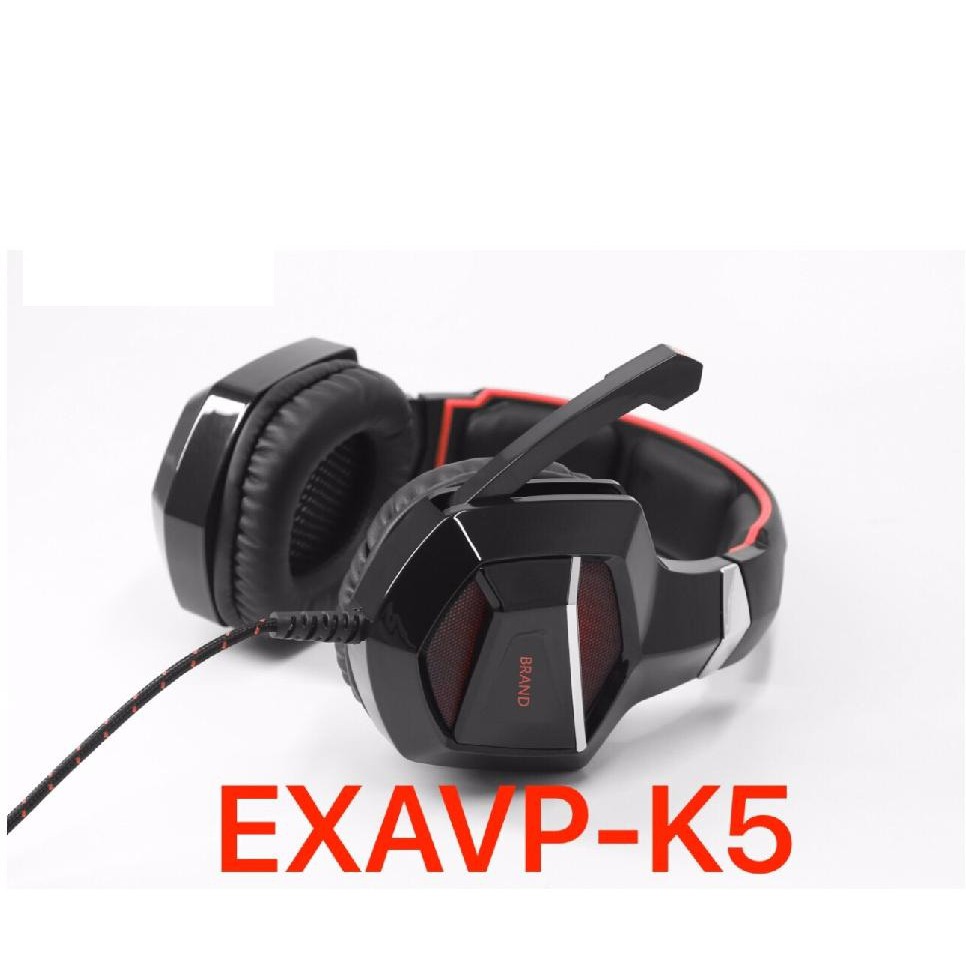 Tai nghe chụp tai EXAVP Cao Cấp K5 - Công nghệ tái tạo âm thanh tự nhiên / Headphone Gaming