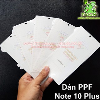 [Ảnh Thật] Dán CL Dẻo PPF Samsung Note 10/ Note 10 Plus Mặt Trước