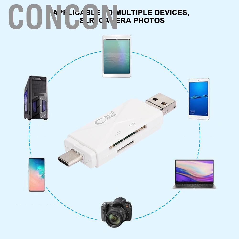 Đầu Đọc Thẻ Nhớ Usb 3.0 Type C Cho Điện Thoại Android | BigBuy360 - bigbuy360.vn