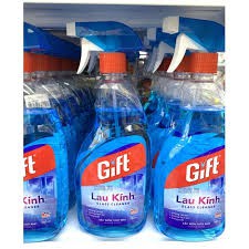 Chai Xịt Nước Lau Kính Gift 580ml