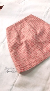 Váy vải Tweed 2 lớp