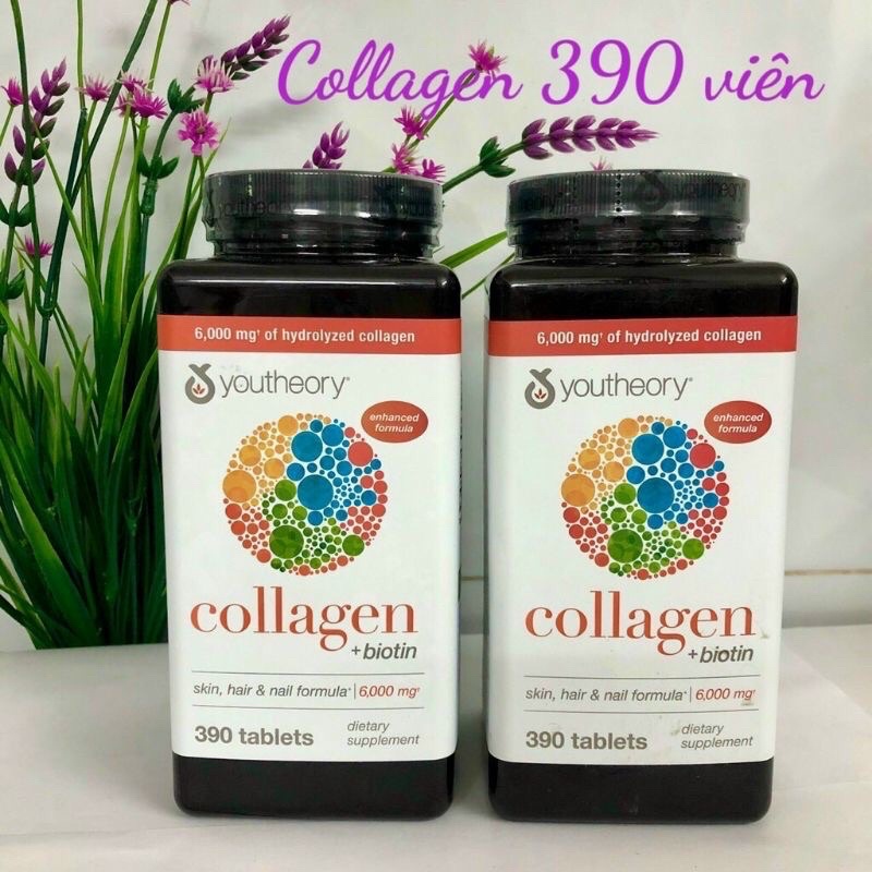 Collagen 390 viên của Mỹ