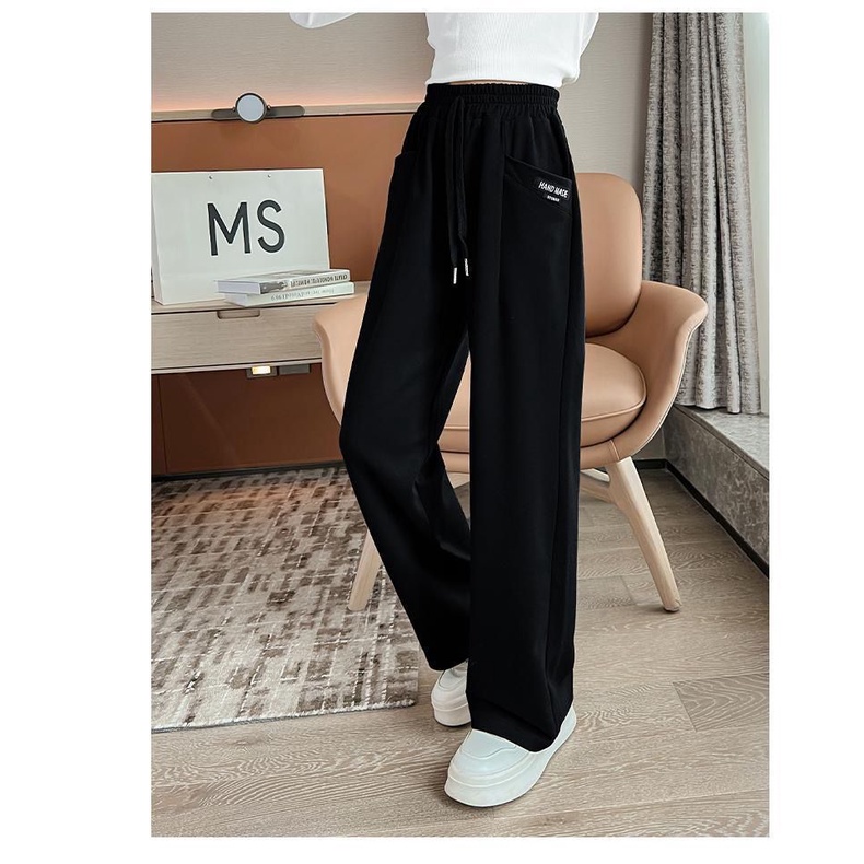 Quần Dài Thể Thao Ống Rộng Phong Cách Mới 2022 Cho Bé Gái