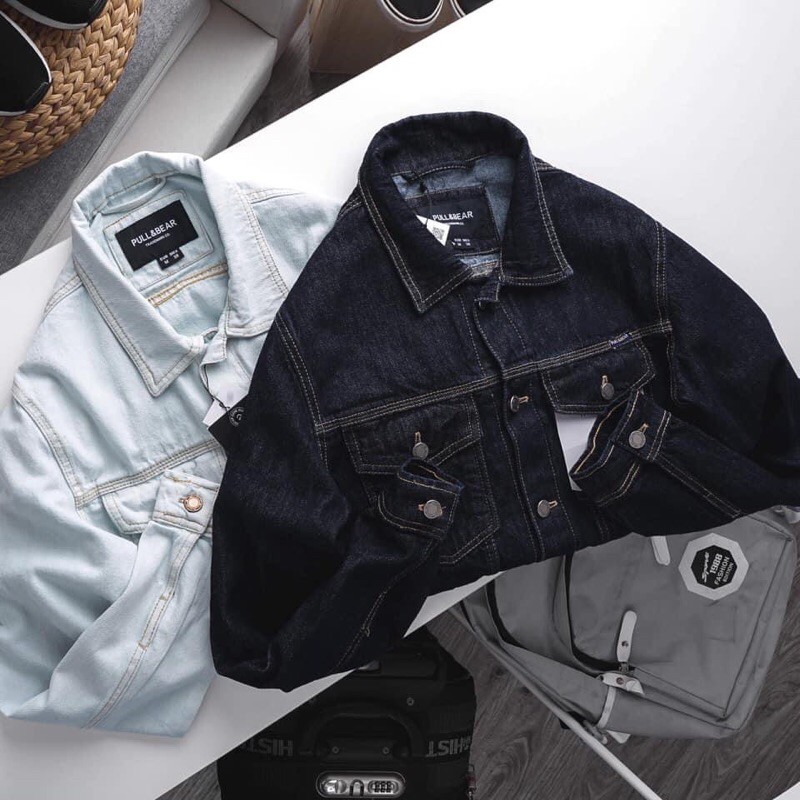 Áo khoác jeans nam ,jeans jacket mẫu 01