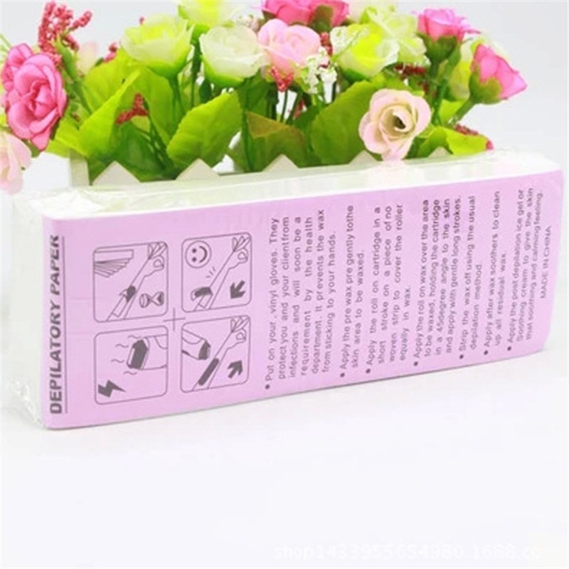 [Hàng mới về] Set 100 Miếng Giấy Tẩy Lông Bằng Vải Không Dệt Tiện Dụng | BigBuy360 - bigbuy360.vn