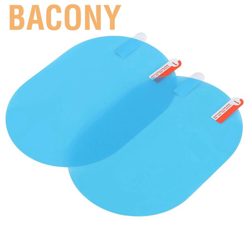 Miếng film 100x145mm hình oval chống nước chống sương dán kính chiếu hậu oto Bacony | BigBuy360 - bigbuy360.vn