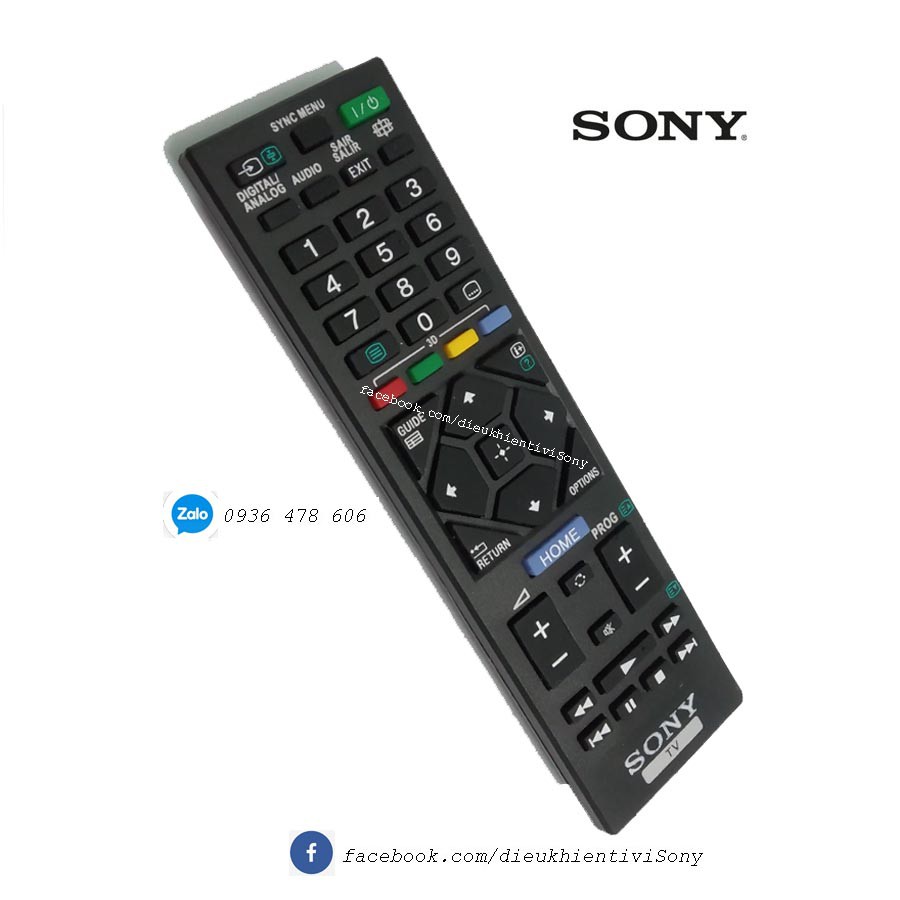 Remote TV Sony LCD LED chính hãng