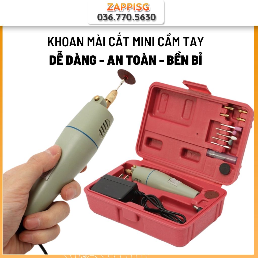 Bộ Máy khoan mài cắt cầm tay mini,.bộ khoan tay,bảo hành uy tín