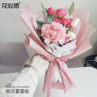 Giấy Bó Hoa Sáp(Giấy Bóng Mờ)