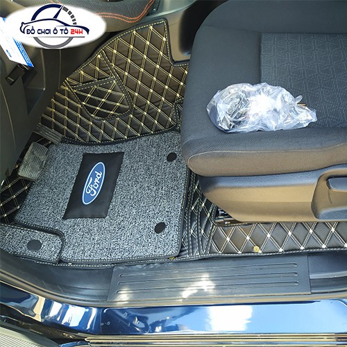 Thảm lót sàn ô tô 5D 6D Ford Ranger 2023 ,2015-2022 bảo vệ sàn xe, không mùi, không thấm nước