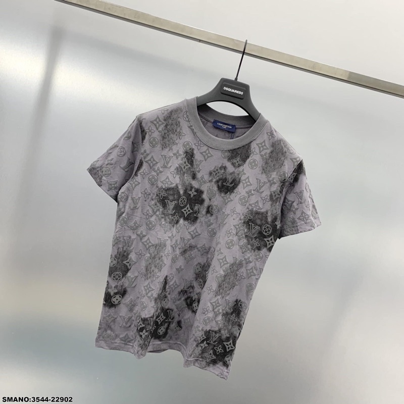 Áo Phông Nam LV Hoạ Tiết Nổi Vải Cotton Mát Mịn - Áo Phông LV Nam Nữ Cao Cấp [ KaKy Store ] | BigBuy360 - bigbuy360.vn