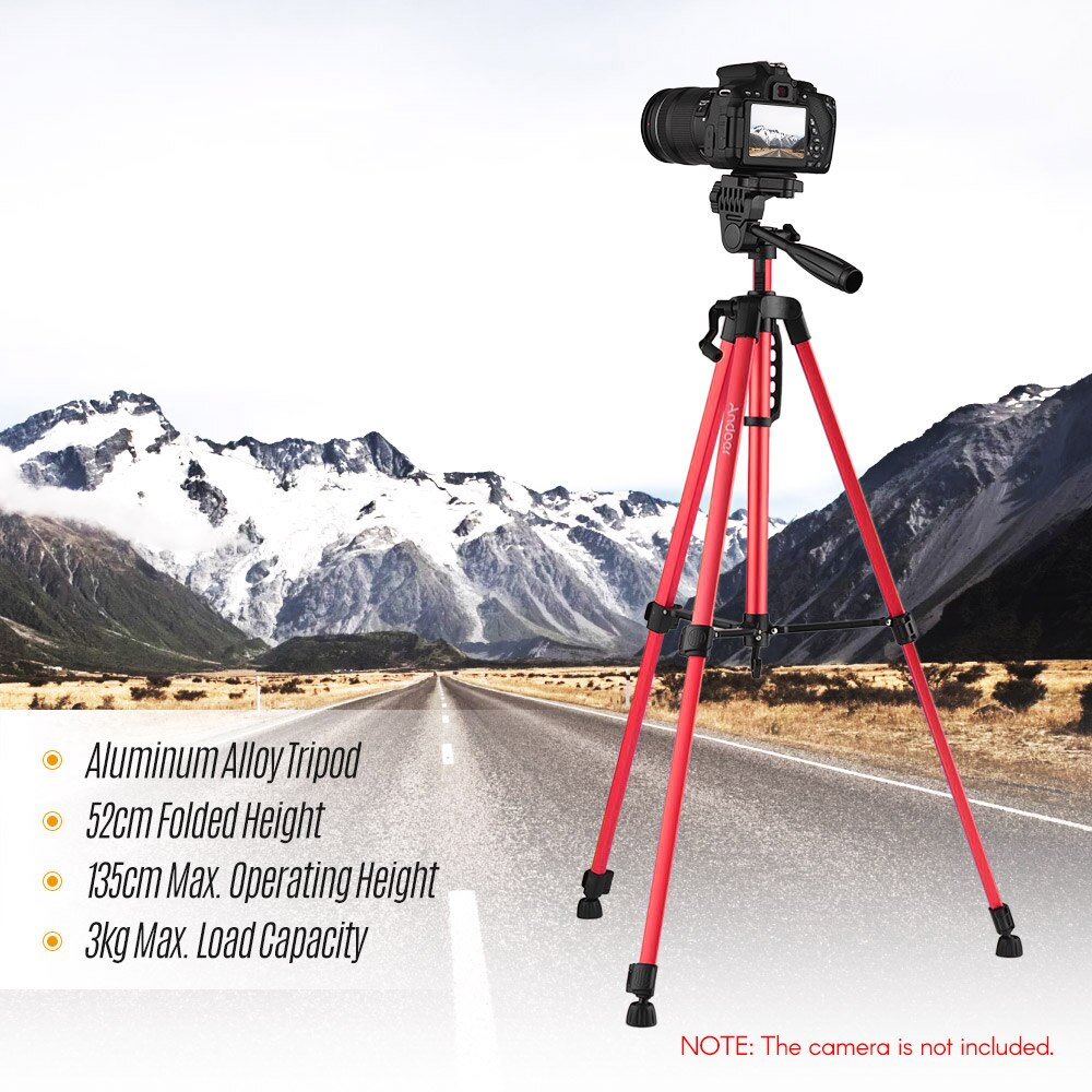 ANDOER CANON SONY NIKON IPHONE HUAWEI Chân Tripod Máy Ảnh Cho Điện Thoại Thông Minh