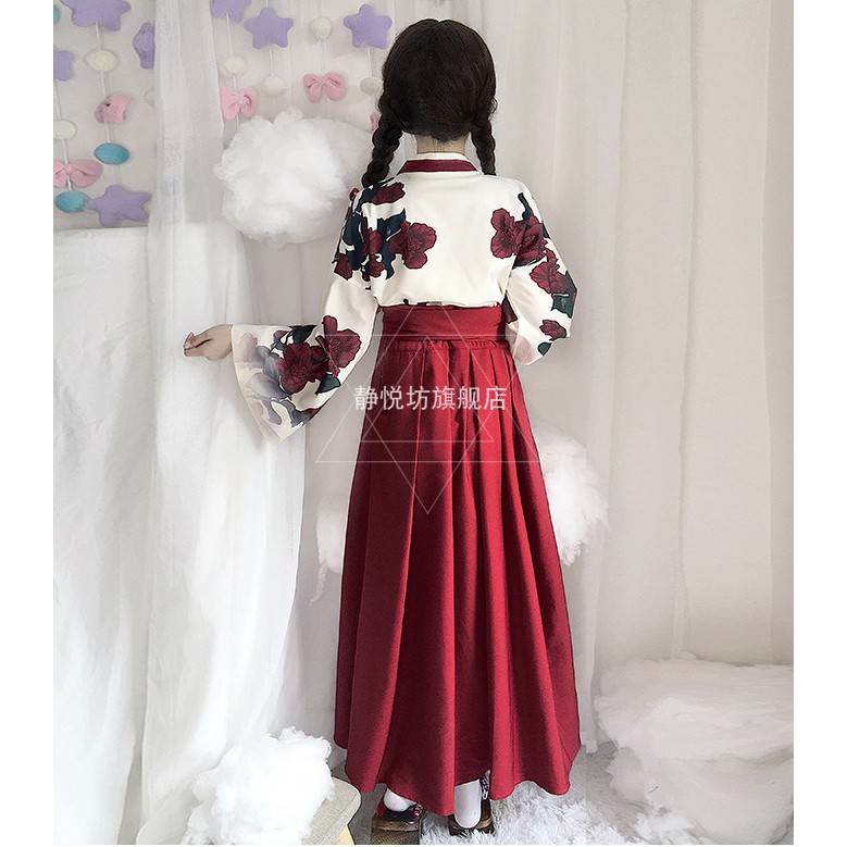 Set áo váy Hakama - Trà Hoa Chi Luyến