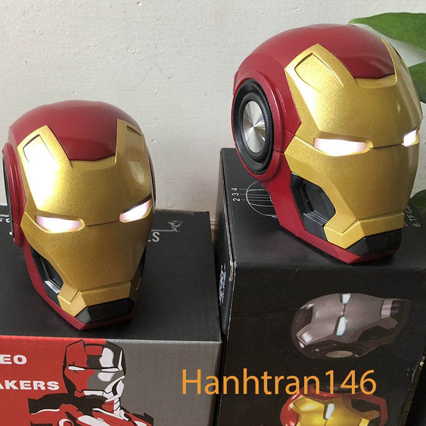 Loa bluetooth Iron man [ xả kho] loa bluetooth siêu anh hùng siêu bass