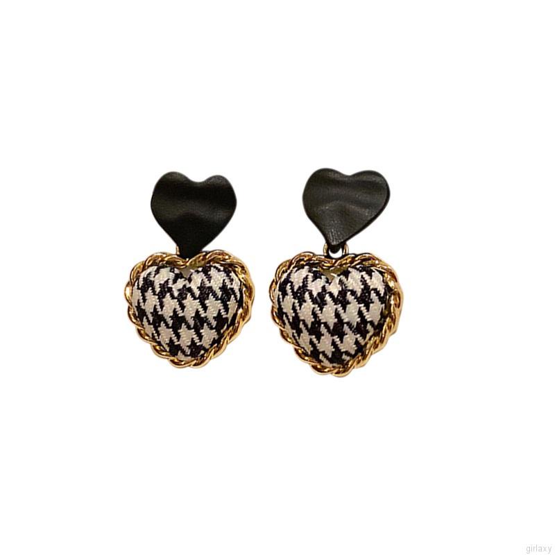 Đôi khuyên tai hình trái tim thời trang cho nữ