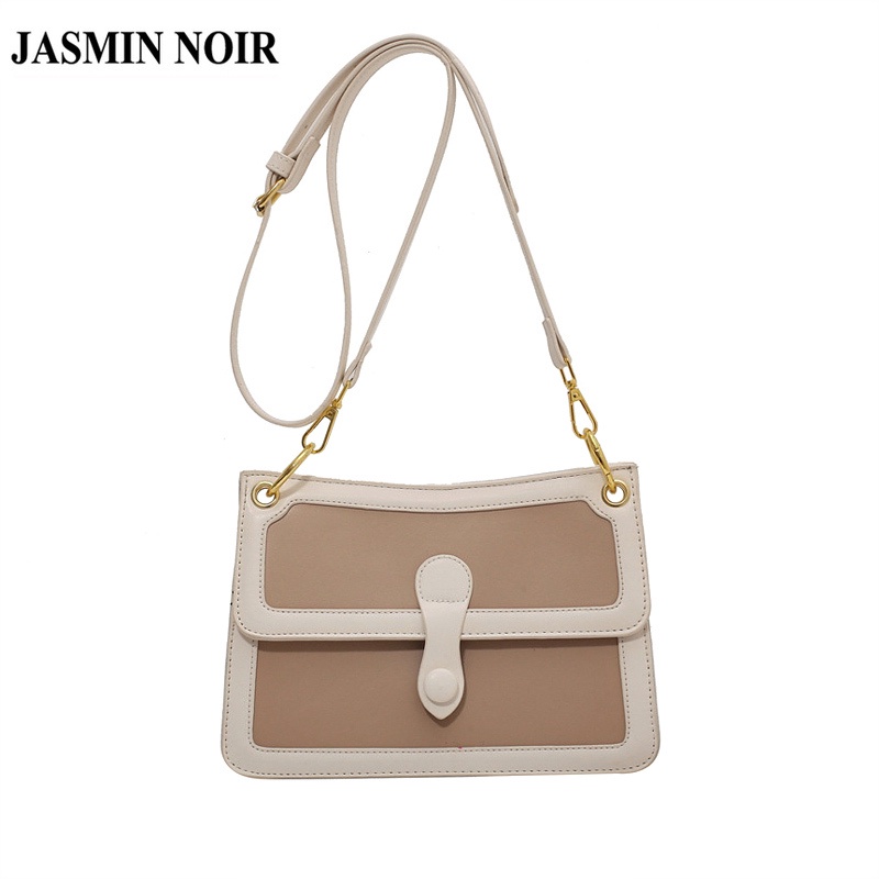 Túi Đeo JASMIN NOIR Chéo Da PU Nhỏ Đơn Giản Cho Nữ