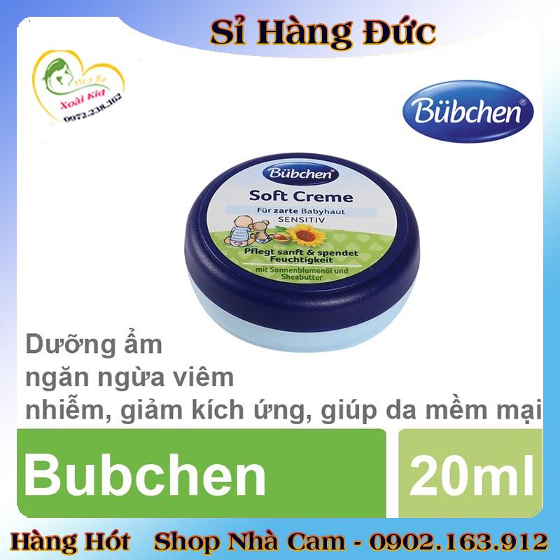 [auth] Kem dưỡng ẩm cho da Bubchen 20ml dùng được cho trẻ sơ sinh [Hot]