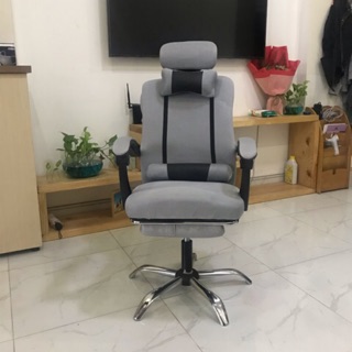 GHẾ VẢI XOAY VĂN PHÒNG, GHẾ GAMING MÀU XÁM