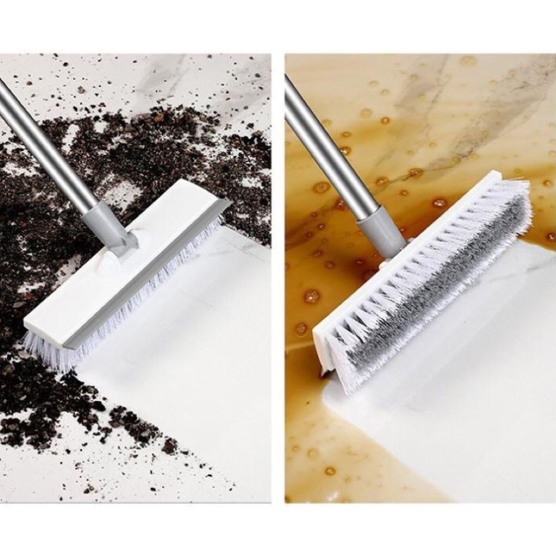 Cây chà sàn nhà vệ sinh 2in1 gạt nước tiện lợi