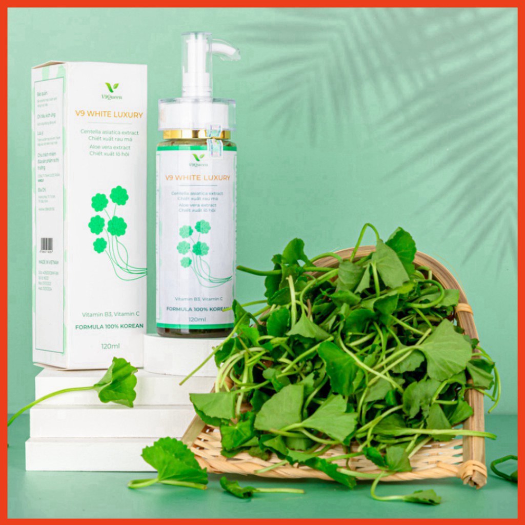 Sữa Rửa Mặt Sủi Bọt, Tinh Chất Rau Má - Mờ Thâm, Mụn, Dưỡng Trắng Da V9Queen V9QUEEN | BigBuy360 - bigbuy360.vn