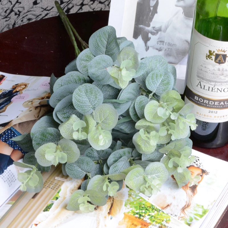 Cành Cây Bạch Đàn Nhân Tạo Trang Trí Nội Thất