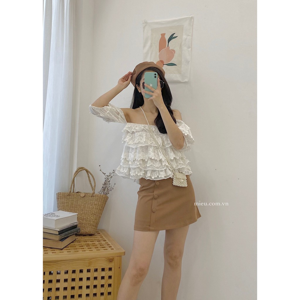 [Miều ] Chân Váy ngắn Zane Skirt
