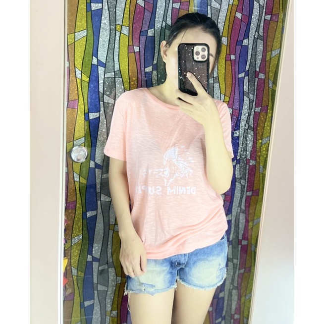 Áo thun nữ Hàng VNXK chất thun mát rượi ( size 45- 70kg)