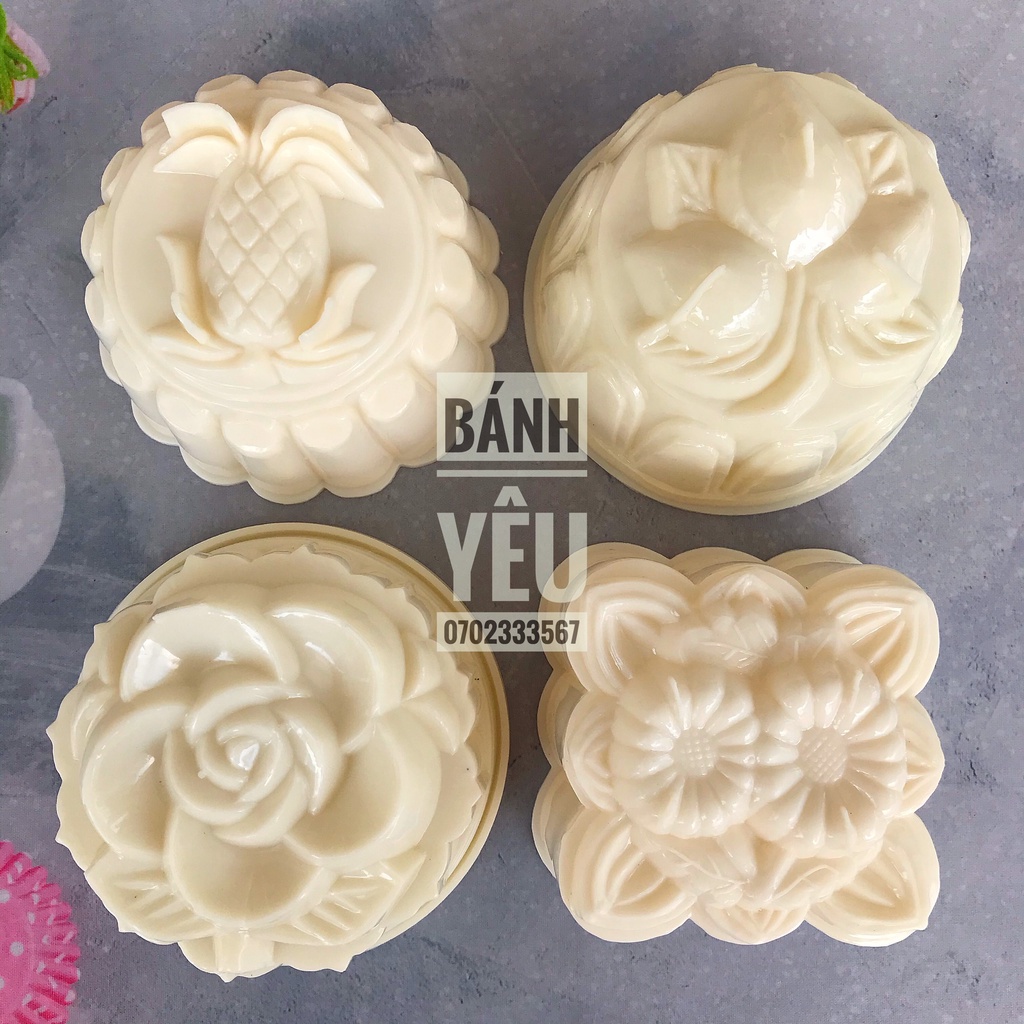 Khuôn Rau Câu Trung Thu Nhựa Cao Cấp Vĩnh Trường Tùy Chọn Mẫu