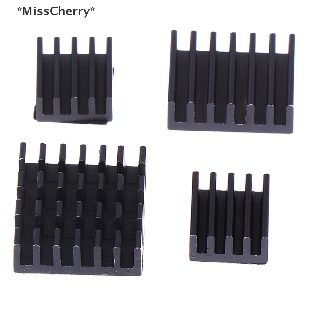 Quạt Tản Nhiệt CPU RAM LAN USB Bằng Nhôm Cho Raspberry Pi 4B