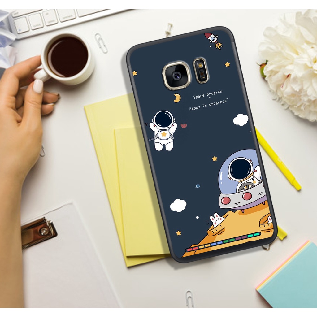 Ốp Lưng SamSung A9 PRO - Samsung C9 Pro  , In hình Astronuats Chibi cực đẹp.