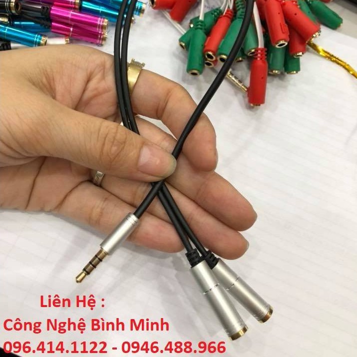 Dây chia 2 Mic