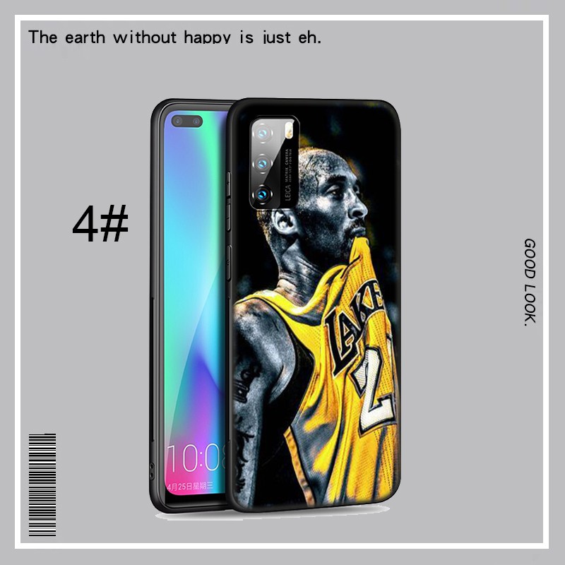 Ốp điện thoại mềm in hình Kobe Bryant 24 8 16MB cho Huawei Mate 30 20 10 Nova Lite Pro P Smart Z/2021