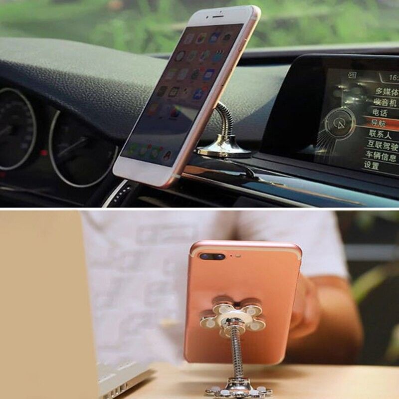 Giá đỡ điện thoại mua 3 tặng 1 loại bông mai ,chân và mặt hút chặt,xoay 360 độ