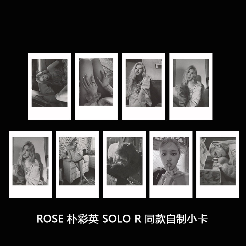 Ảnh Polaroid album Rosé hàng unoff