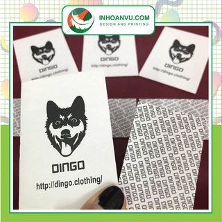 IN 5000 MÁC BỒI TAG QUẦN ÁO GIÁ RẺ THIẾT KẾ THEO YÊU CẦU - TAG DINGO