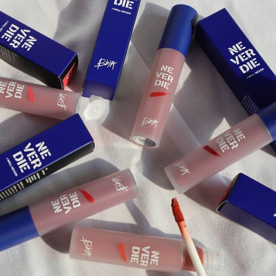 Son Kem Lì, Mịn Mượt, Lâu Trôi Bbia Never Die Tint 4.8g