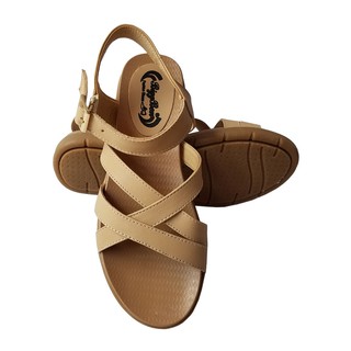 Giày sandal nữ da bò BIGGBEN HKD173